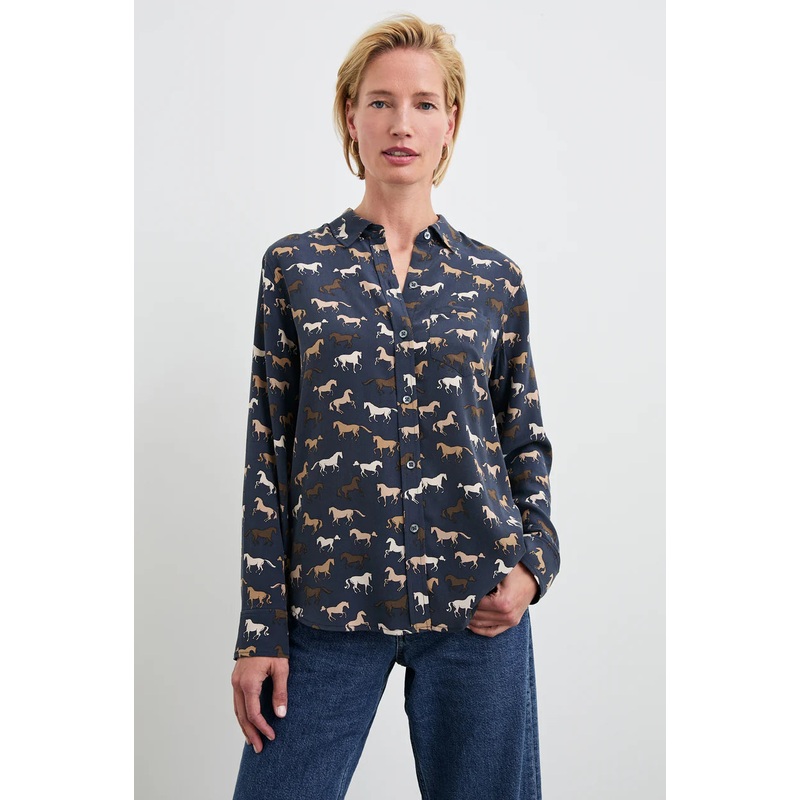 Women’s Kate Shirt|Horses|XSmall|Small|Medium|Large|XLarge
