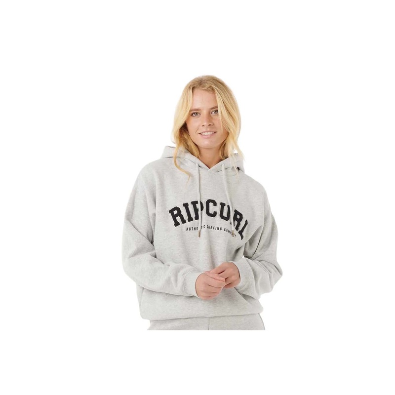 VARSITY HOODIE|grey marle/black|S|M|L|XS|XL