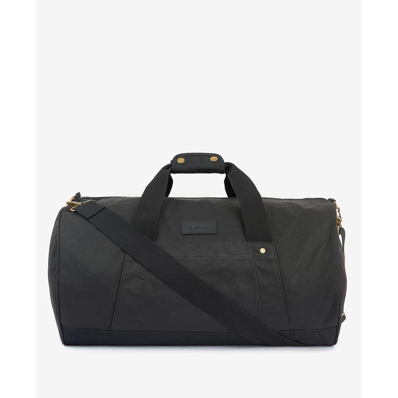 Explorer Wax Duffle Bag|Classic Black