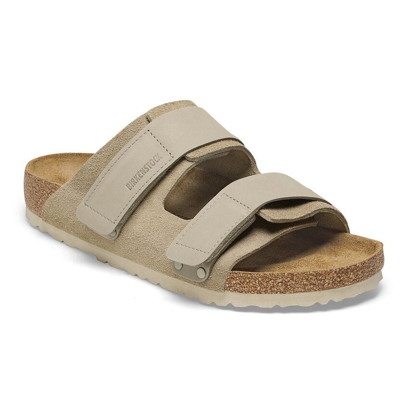 Uji Nubuck-Suede Leather Sandals