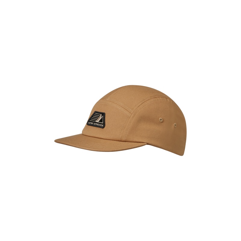 Five Panel Cotton Cap|Claystone|Black|S/M|L/XL
