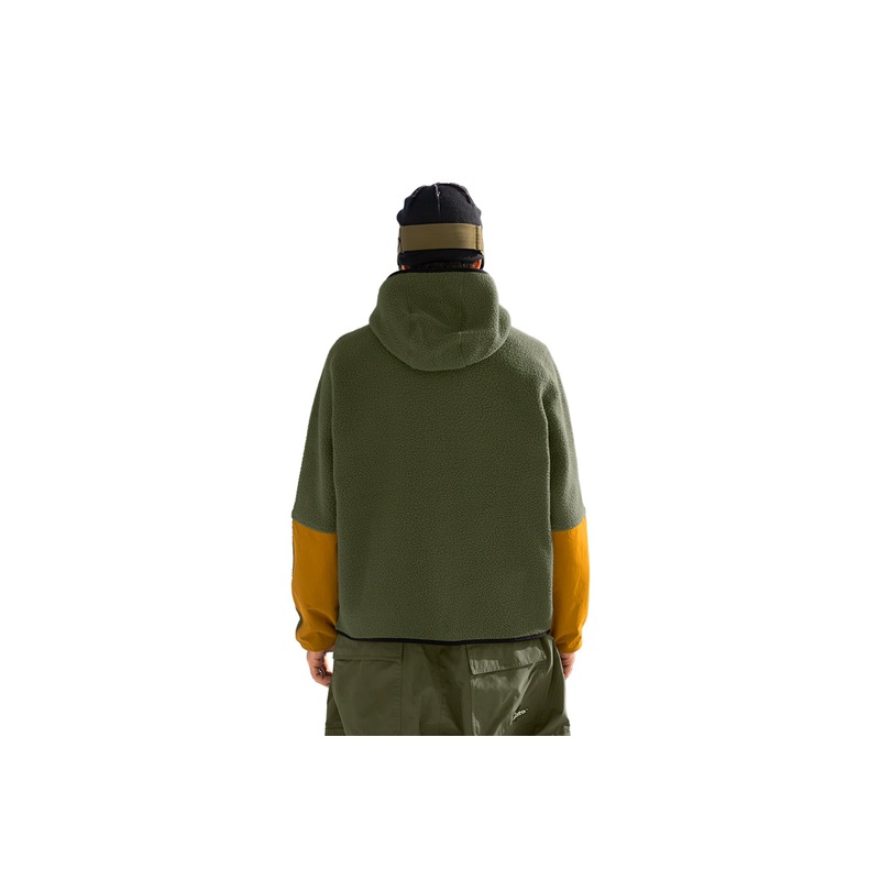 FURTHERANCE FLEECE JACKET|olive/golden b|S|M|L|XL