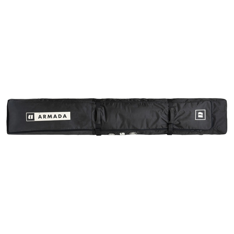 STIBBS 4 PAIR SKI ROLLER BAG|black/afterglow|O/S