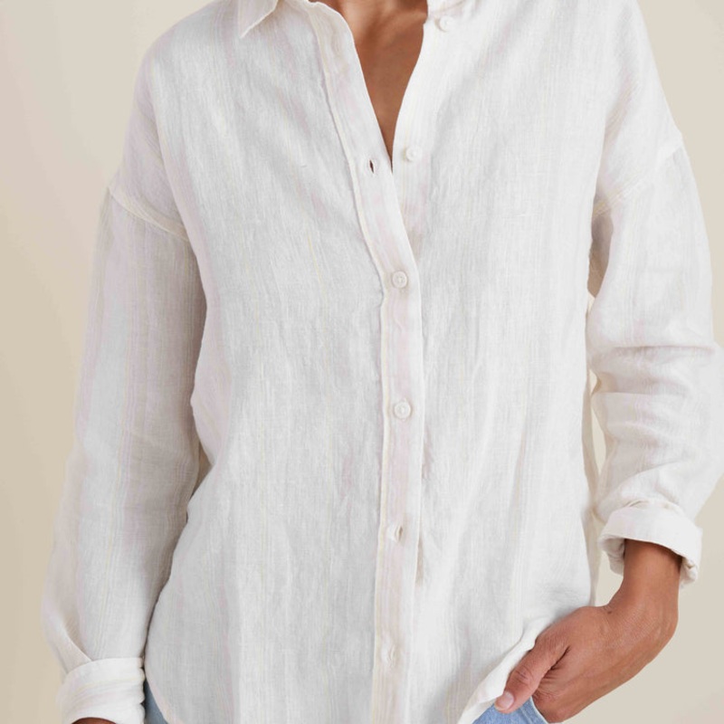Women’s Costa Button Up Shirt|White|Small|Medium|Large|XLarge