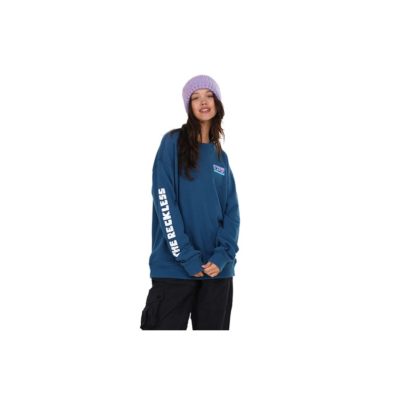 DARE TO WANDER LIGHT CREWNECK|bl|S|M|L|XL