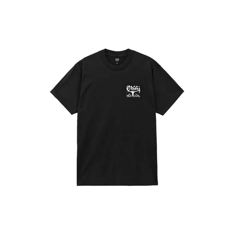 OBEY THE RHYTHM TEE|black|M|L|XL