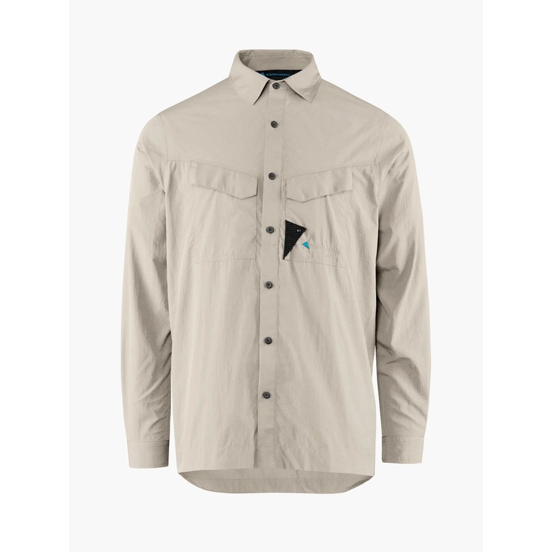 Men’s Syn Long Sleeve Shirt|Silver Creme|Thistle Blue|Small|Medium|Large|XLarge