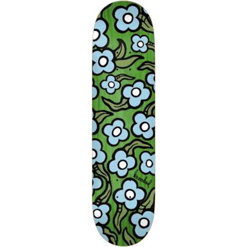 Krooked Wild Style Flower Skate Deck in 8.5