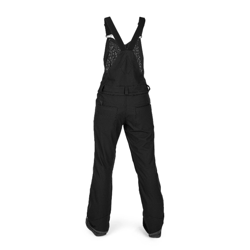 2022 Volcom Womens Swift Bib Overall in Black