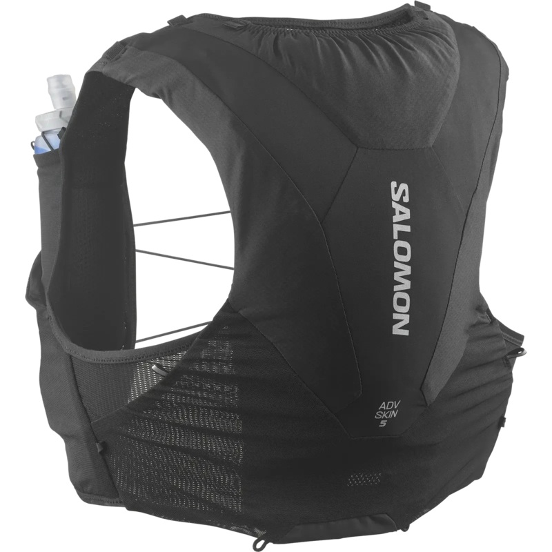 ADV Skin 5 Running Vest|Black|Castelrock / Alloy / Neon Flame|XSmall|Small|Medium|Large|XLarge