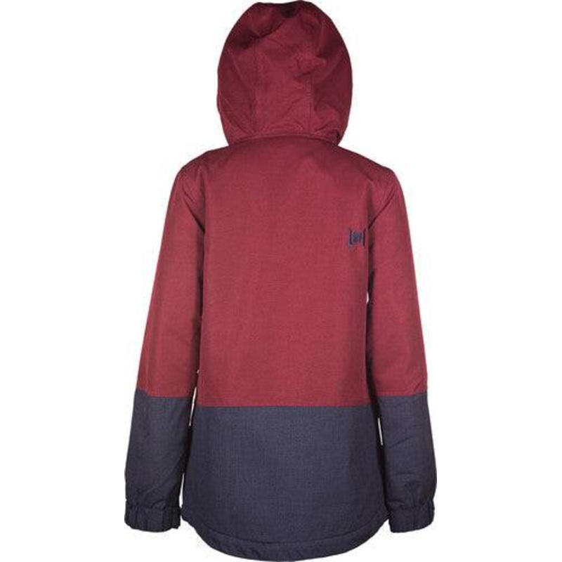 2022 L1 Lalena Womens Snow Jacket in Wine and Black
