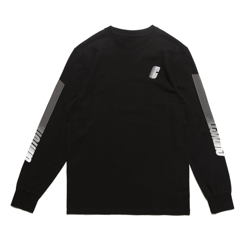 Chrystie NYC Race Logo Longsleeve in Black