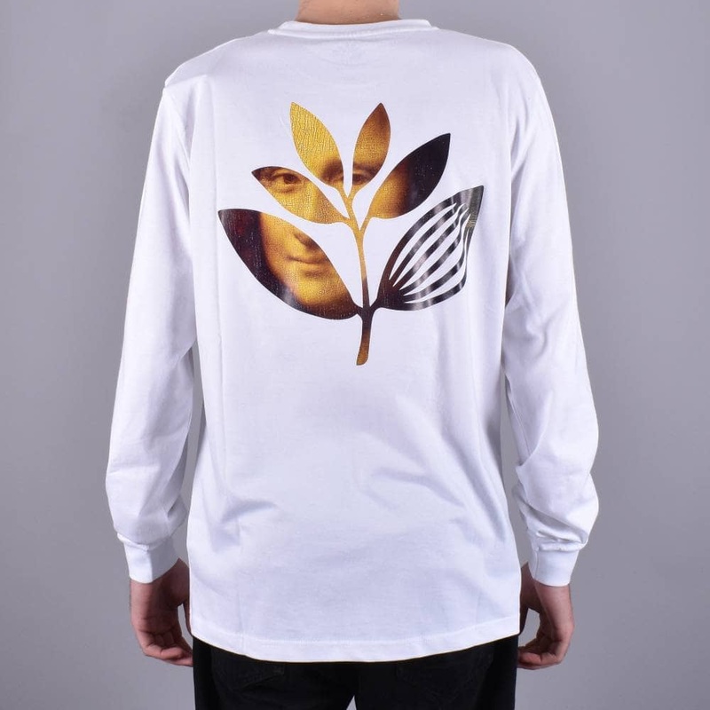 Magenta Skateboards Da Vinci Long Sleeve in White