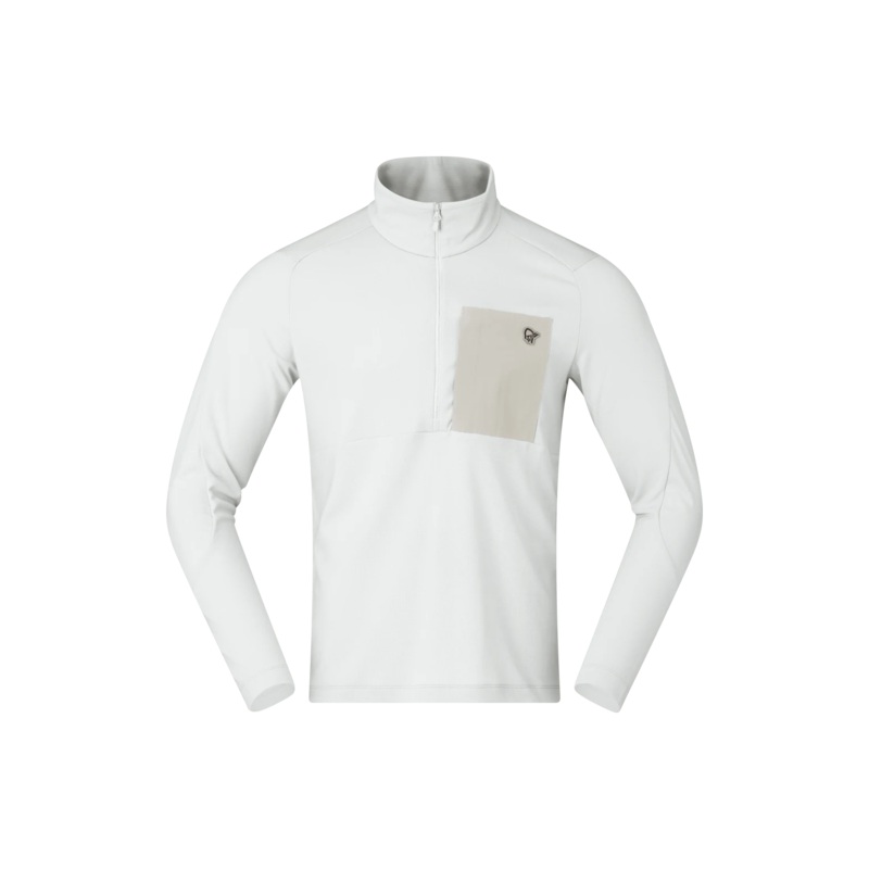 Men’s Femund Warm Zip Neck|Snow White|Small|Medium|Large|XLarge