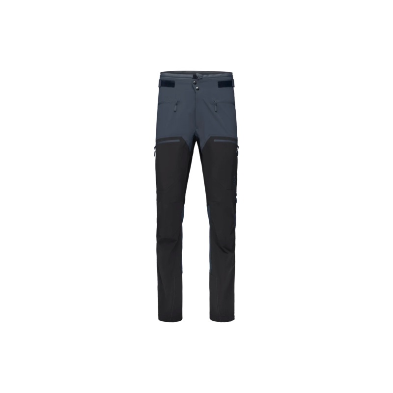 Men’s Trollveggen Flex Pants|Cool Black / Caviar Black|Small|Medium|Large|XLarge