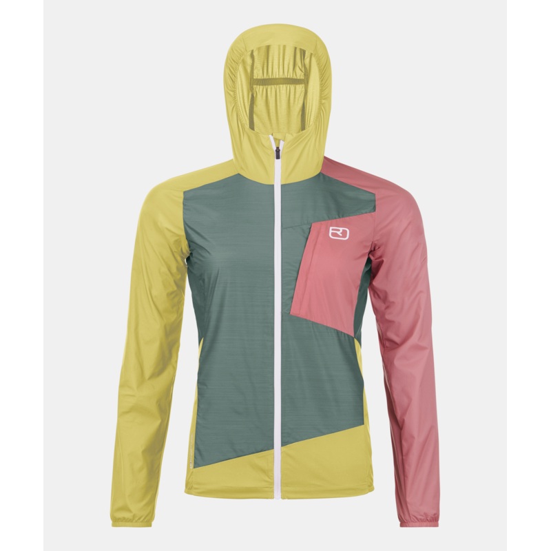 Women’s Windbreaker Jacket|Arctic Grey|Mountain Rose|XSmall|Small|Medium|Large|XLarge