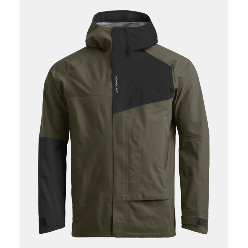 Men’s Seceda 3L Jacket|Dark Wild Herbs|Small|Medium|Large|XLarge