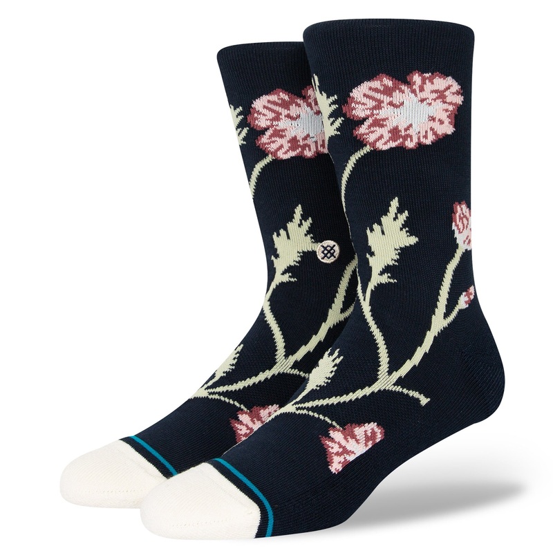 Stance Poppie Sock in Navy|M|L
