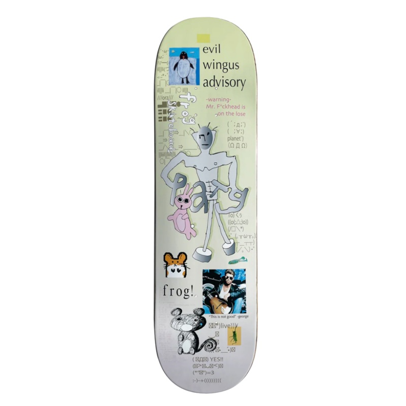 Frog Skateboards Evil Wingus (Pat G) (Yellow) 8.6