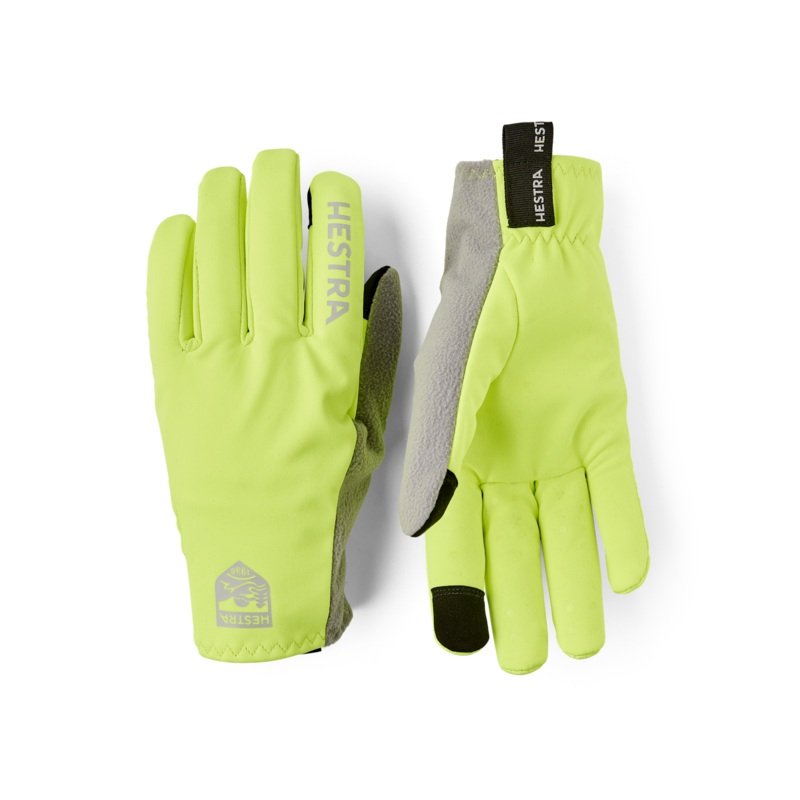 Runners 5 Finger Gloves|Yellow|6|7|8|9|10|11