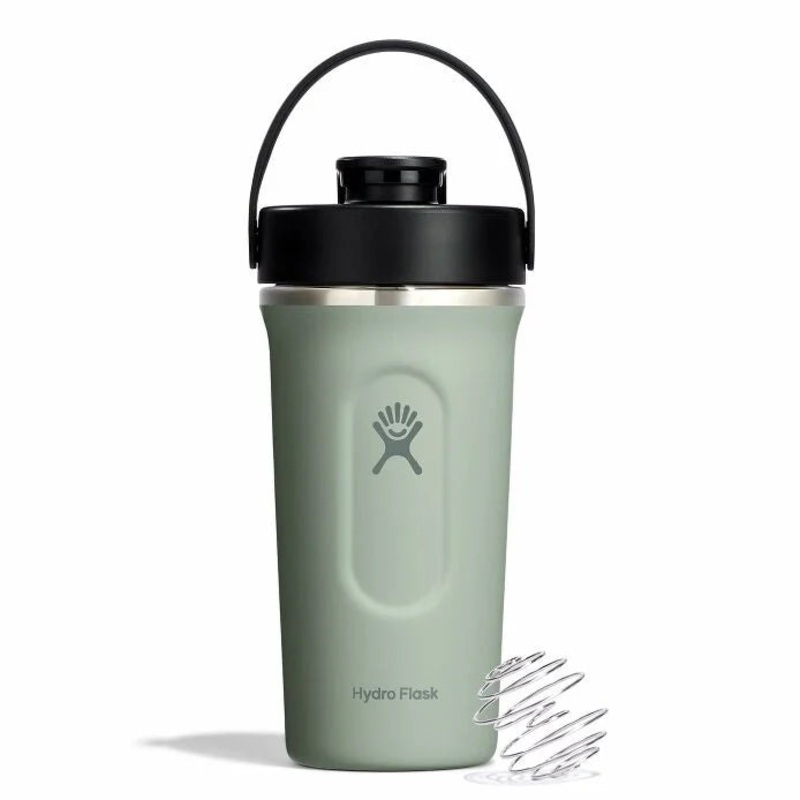 24oz Insulated Shaker Bottle|Tonal Agave|Tonal Trillium|Black