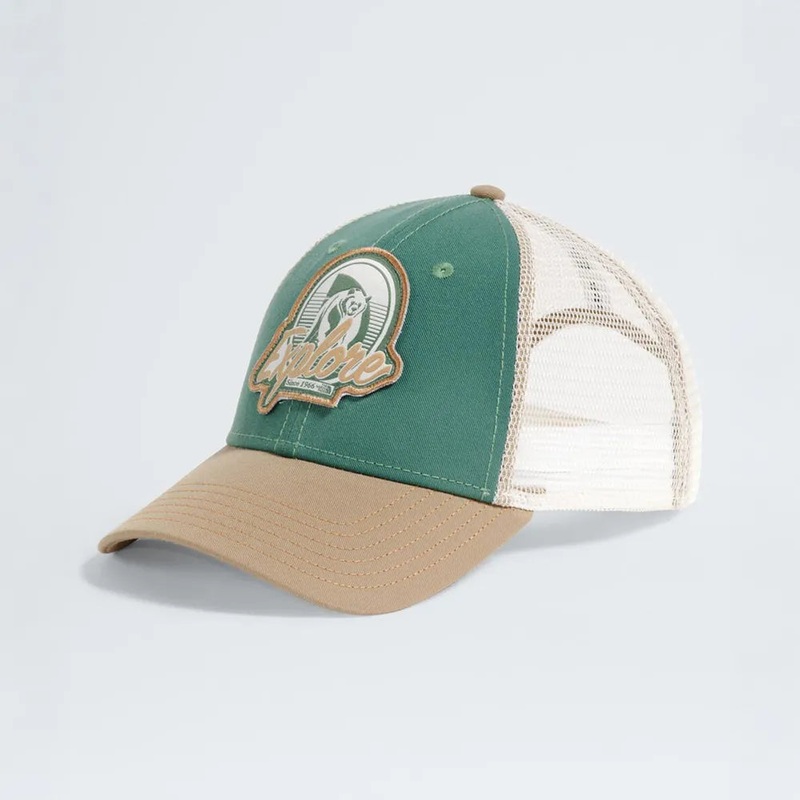 Graphic Mudder Trucker Hat|Duck Green / Khaki|TNF White / TNF Black