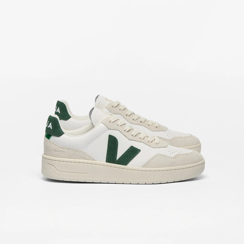 Women’s V-90 Leather Shoes|White / Cyprus|White / Toscane|36 EU|37 EU|38 EU|39 EU|40 EU|41 EU