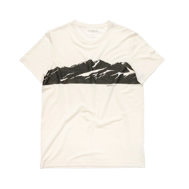 Men’s Classic View Tee|White|Small|Medium|Large|XLarge