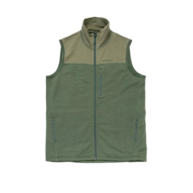 Men’s Explorer Merino Vest|Forest / Lichen|Ink / Raw White|Small|Medium|Large|XLarge