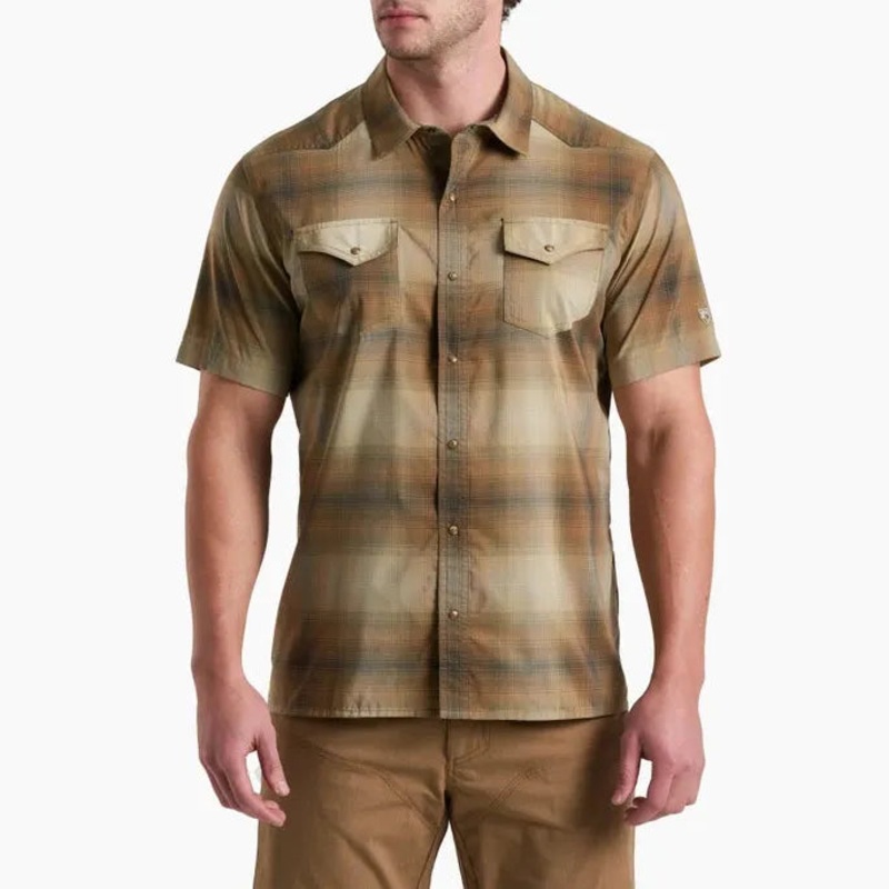 Men’s Konquer Shirt|Saddle|Small|Medium|Large|XLarge