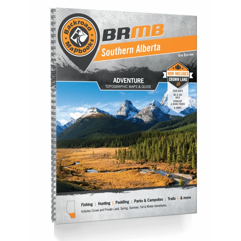 Southern Alberta Backroad Mapbook | 5th Edition