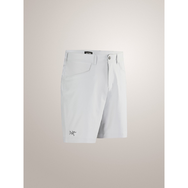 Men’s Kragg Cotton 9 Short|Solitude|Canvas|Black|30|32|34|36|38