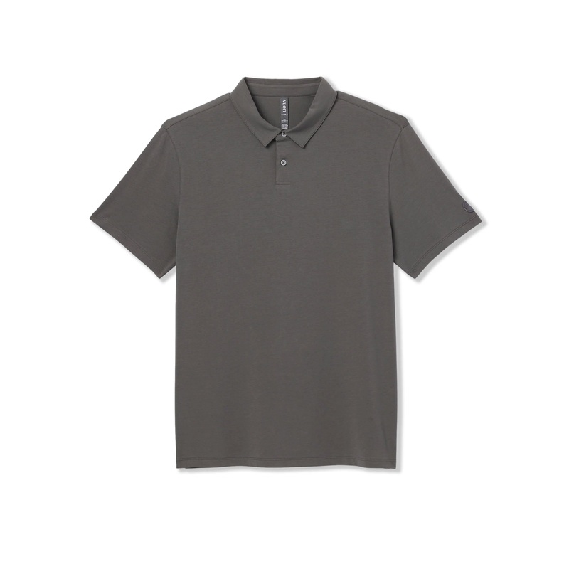 Men’s Short Sleeve Feather Polo Shirt