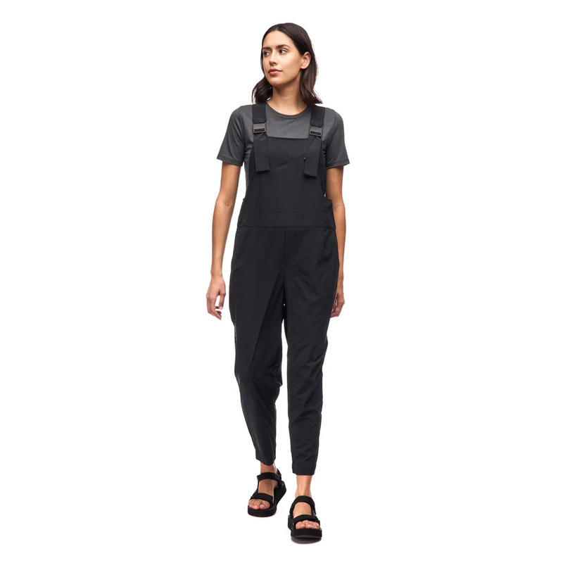 Women’s Arin Overalls|Black|XSmall|Small|Medium|Large