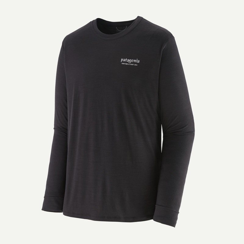 Men’s Long-Sleeved Capilene Cool Merino Blend Graphic Shirt