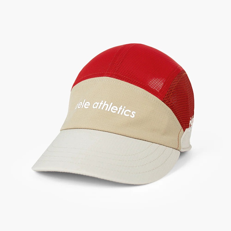 FSTCap SC Field Iconic SL Hat|Safari / Red|White / Cobalt|S/M