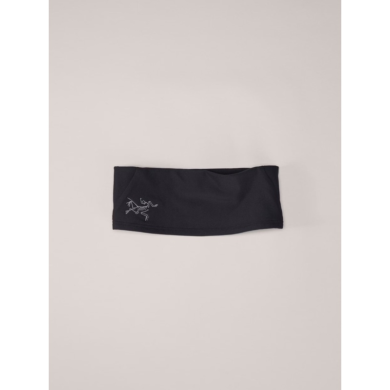 Rho Headband|Black|Glacial|Arctic Silk|S/M|L/XL