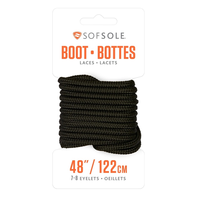 Boot Laces|Black|Black / Brown|Waxed Black / Plum|48″|60″|72″|144″