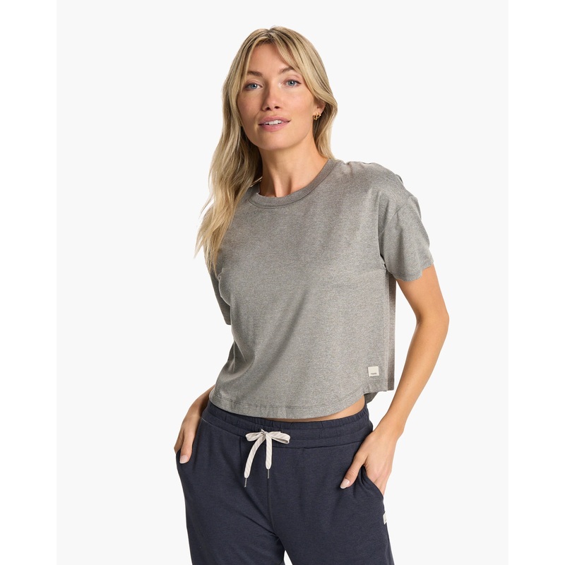Women’s Energy Tee|Heather Grey|XSmall|Small|Medium|Large|XLarge