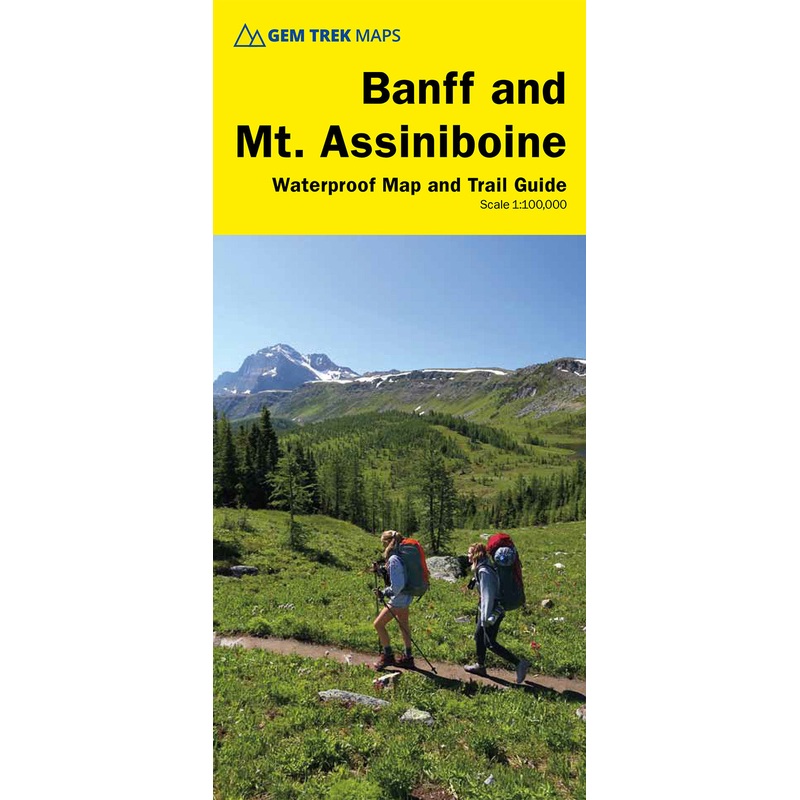 Banff and Mount Assiniboine Map