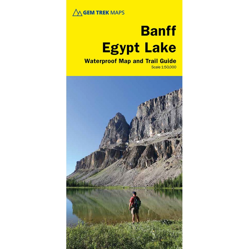 Banff Egypt Lake Map