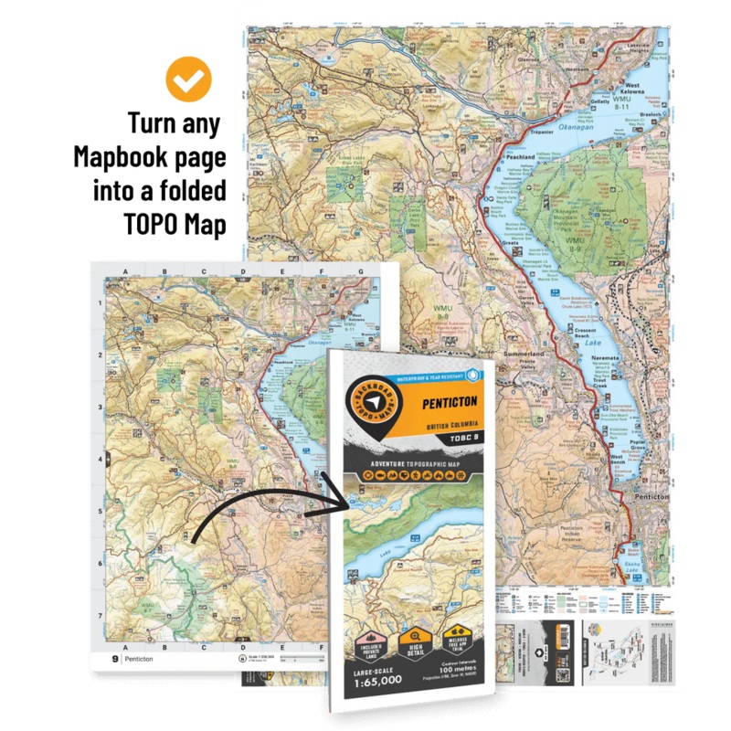 TOBC51 Topo Map | Mount Robson