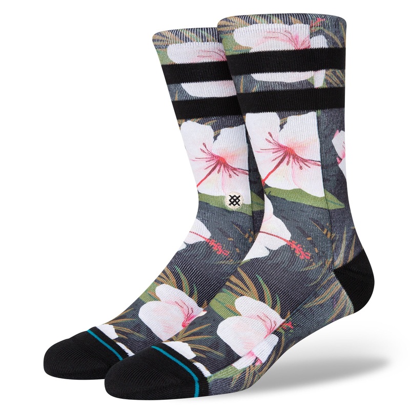 Stance Laulima Sock in Black|M|L