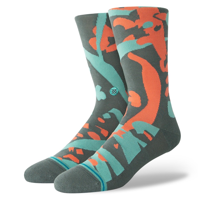 Stance Lipard Sock in Jade|M|L