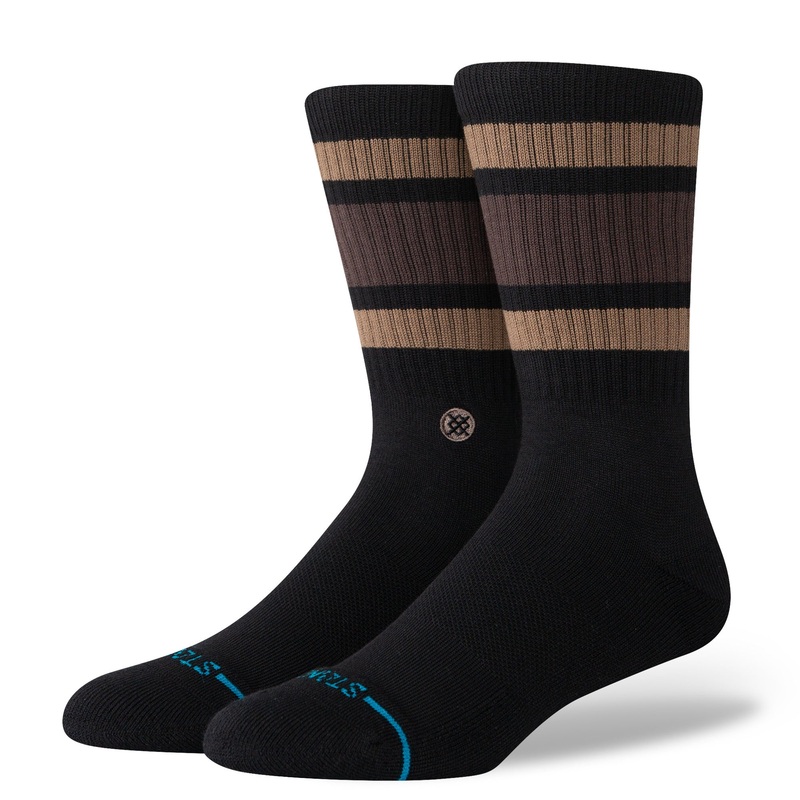 Stance Boyd St Socks in Brown|L