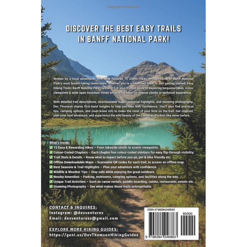 Easy Hiking Trails: Banff National Park | Volume 2