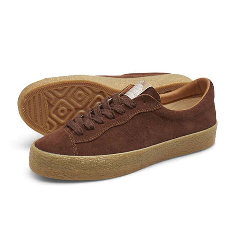 Last Resort AB VM002 Suede Lo Skate Shoe in Choc Brown and Gum