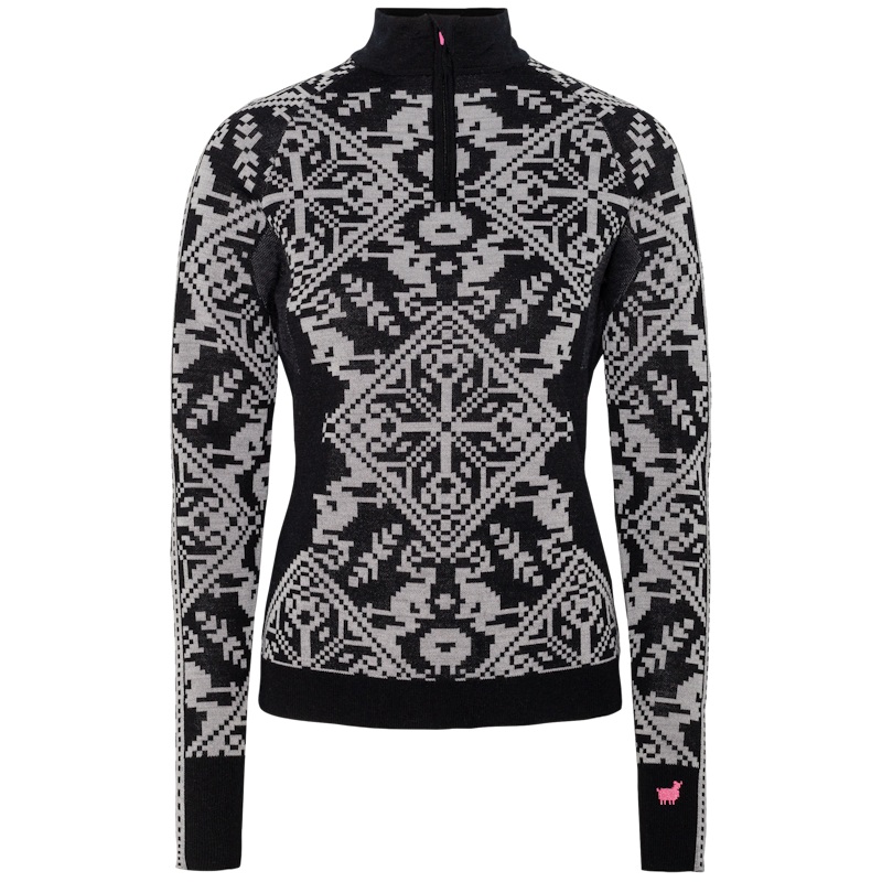 Women’s Saga Half Zip Shirt|Raven|XSmall|Small|Medium|Large|XLarge
