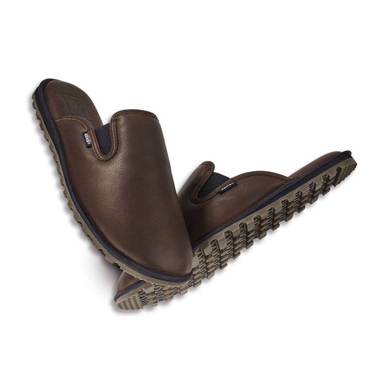 2022 Vans Mountain Mule Snow Slipper in Brown Leather Baldface Color