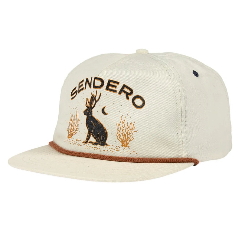 Jackalope Hat|White